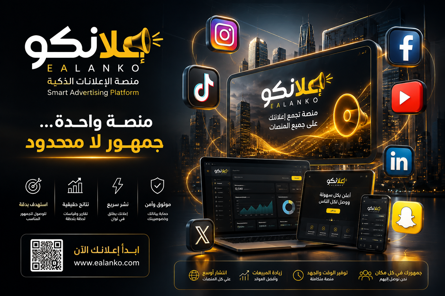إعلانكو للإعلانات على منصات التواصل