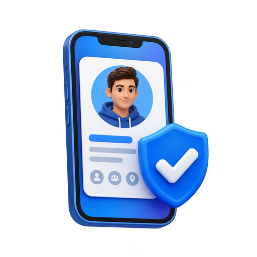 أيقونة توثيق الحسابات